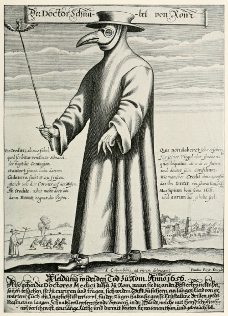 Médecin de la peste en 1656