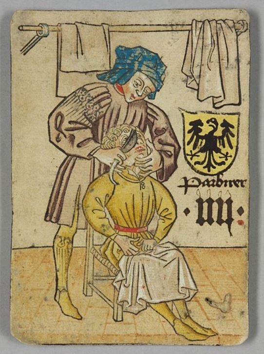 chirurgie médiévale - barbier