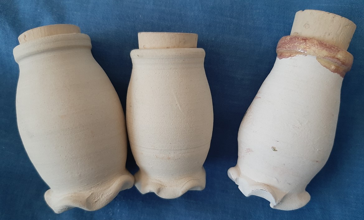 Pots à onguent XIIIème allemands