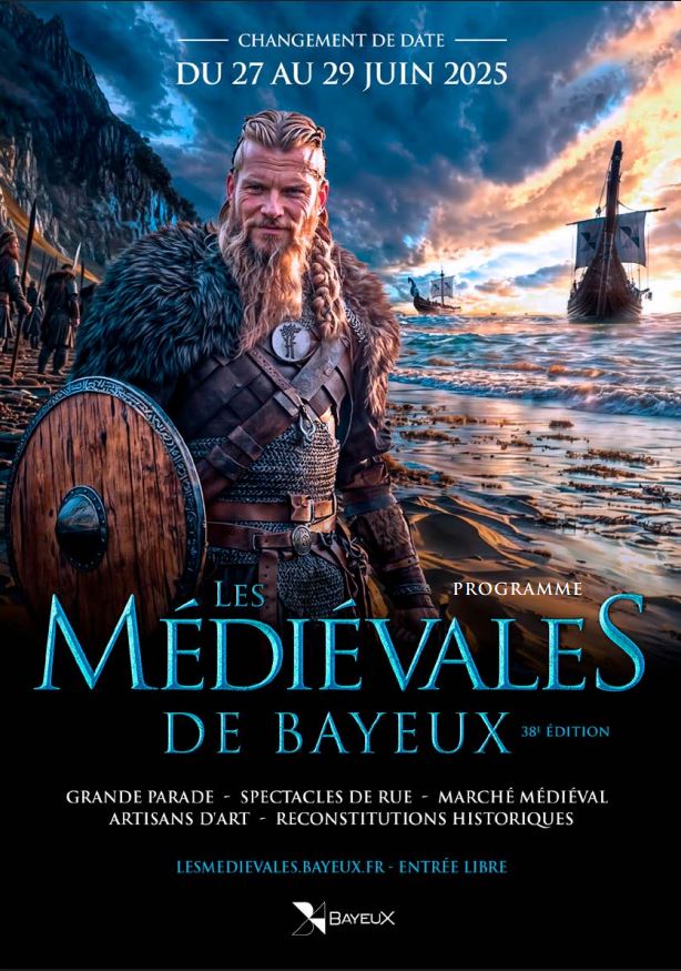 Scalpel et Matula Bayeux_02 Affiche des Médiévales de Bayeux 2025