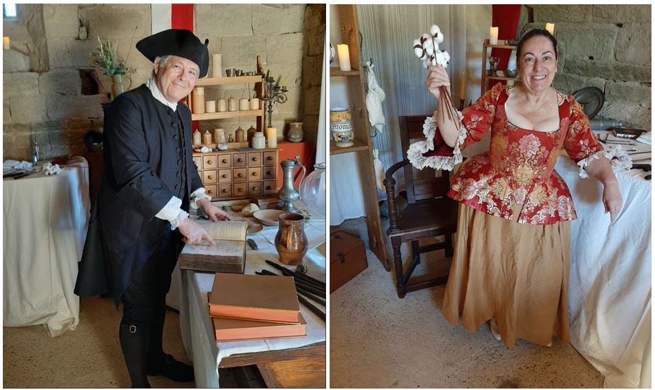 Notre installation 1765 dans la tour carrée