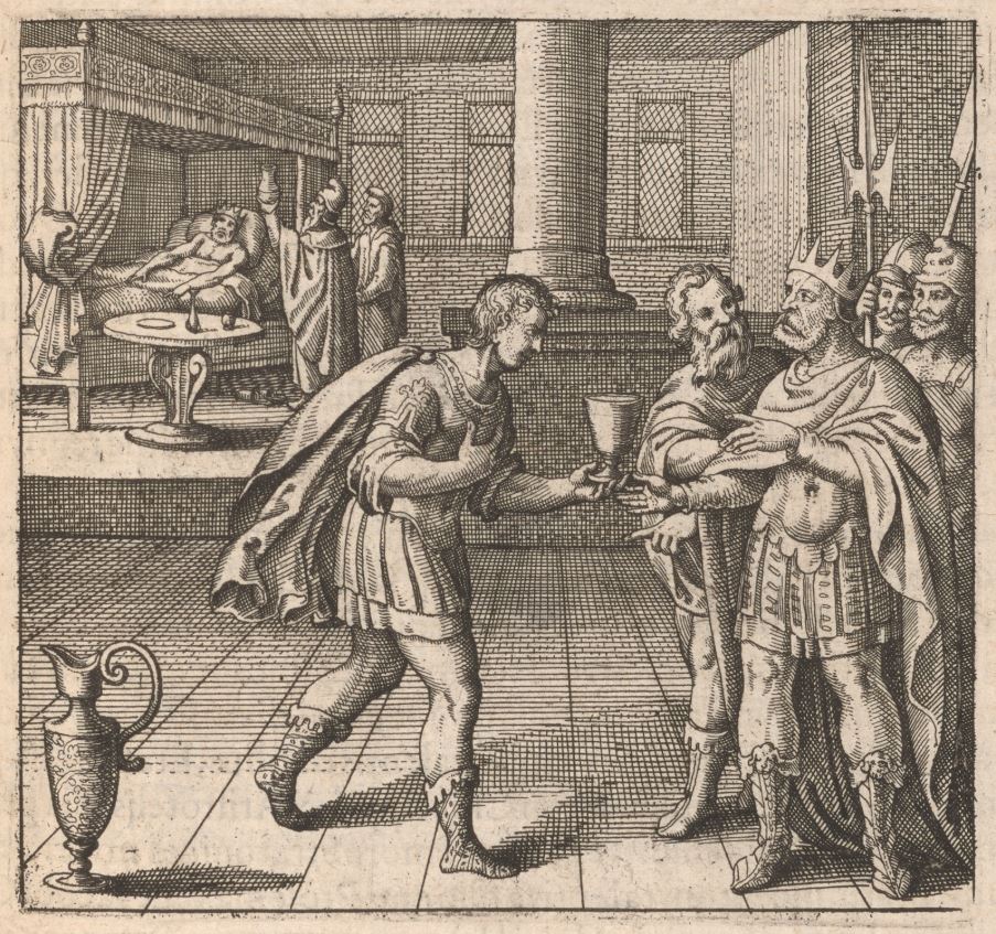 Guérison du roi malade (Atlanta fugiens)