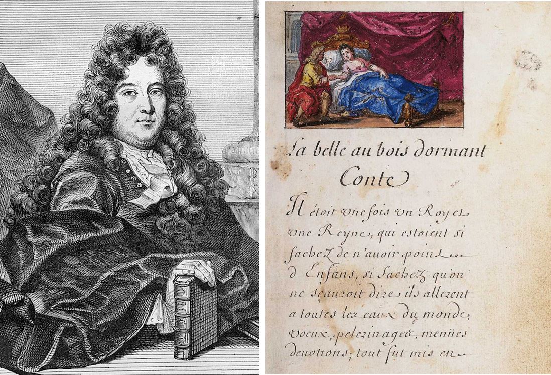 Charles Perrault et son manuscrit de le Belle au bois dormant (1695)