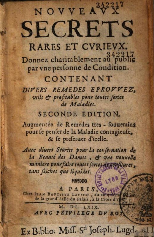 Description de l'eau de Hongrie en 1669