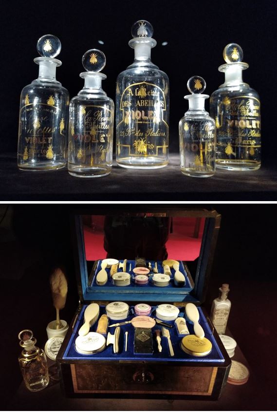 Evocation de la maison de parfumerie Violet